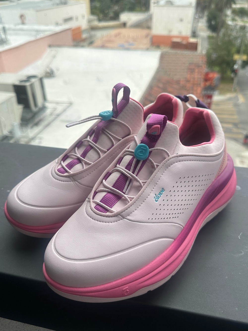 Clove Prima Pink Purple Slip Resistant Sneaker | W9.5 / M8